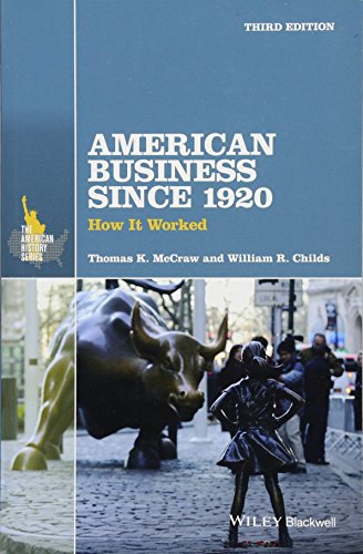Book Cover American Business Since 1920: How It Worked (The American History Series)