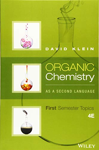 Book Cover Organic Chemistry As a Second Language: First Semester Topics