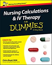 Book Cover Nursing Calculations and IV Therapy For Dummies - UK