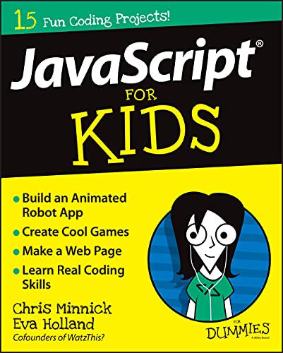 Book Cover JavaScript For Kids For Dummies (For Dummies (Computers))