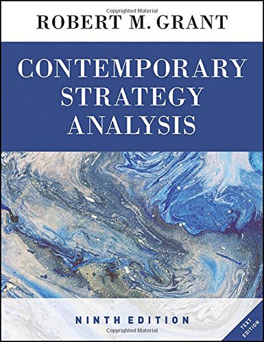 Book Cover Contemporary Strategy Analysis Text Only