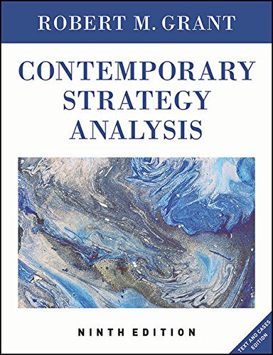 Book Cover Contemporary Strategy Analysis: Text and Cases Edition