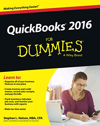 Book Cover QuickBooks 2016 For Dummies (Quickbooks for Dummies)