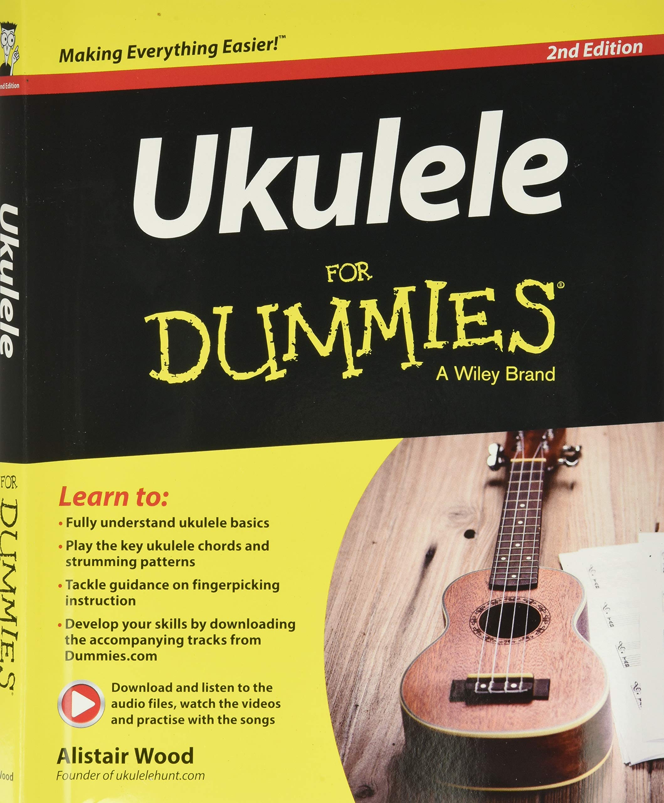 Book Cover Ukulele For Dummies 2e