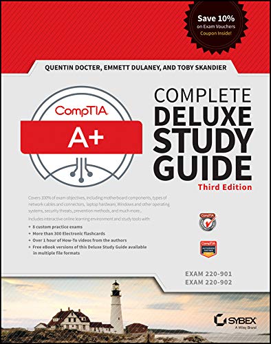 Book Cover CompTIA A+ Complete Deluxe Study Guide: Exams 220-901 and 220-902