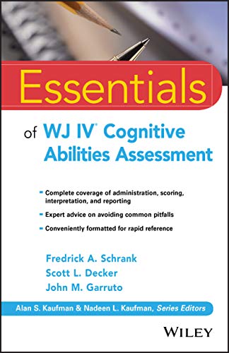 Book Cover Essentials of WJ IV Cognitive Abilities Assessment (Essentials of Psychological Assessment)