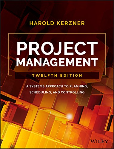 Book Cover Project Management: A Systems Approach to Planning, Scheduling, and Controlling
