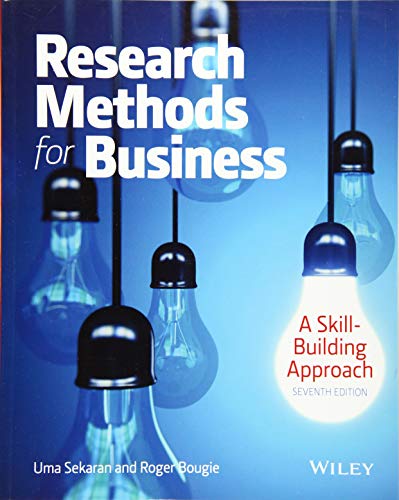 Book Cover Research Methods For Business: A Skill Building Approach