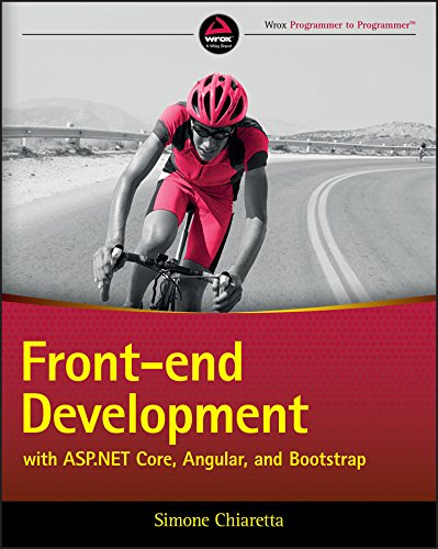 Book Cover Front-end Development with ASP.NET Core, Angular, and Bootstrap