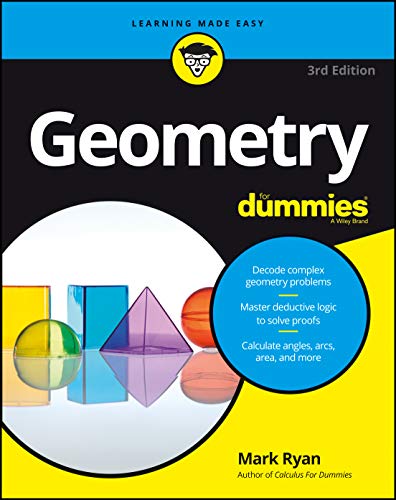 Book Cover Geometry For Dummies