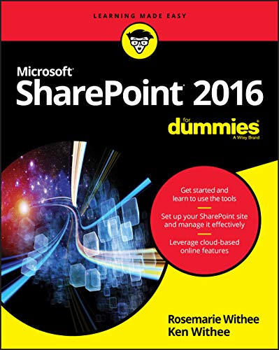 Book Cover SharePoint 2016 For Dummies