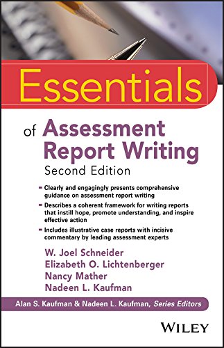 Book Cover Essentials of Assessment Report Writing (Essentials of Psychological Assessment)