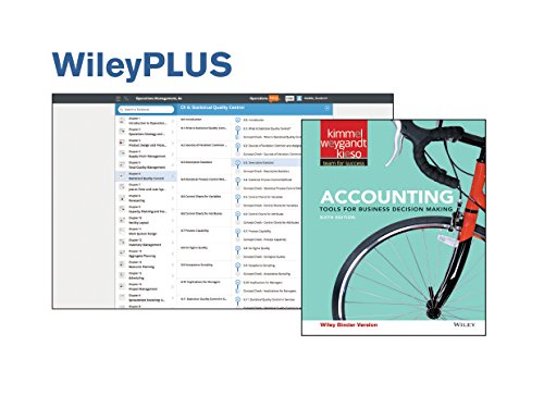 Book Cover Bundle: Accounting 6e Binder Ready Version + WileyPLUS Access Code