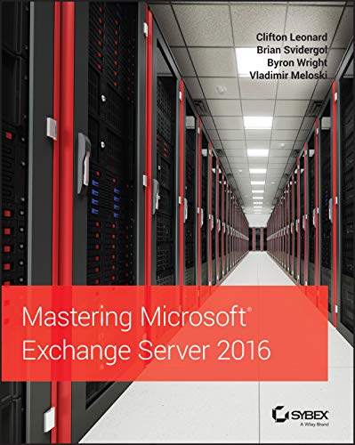 Book Cover Mastering Microsoft Exchange Server 2016