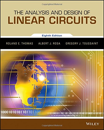 Book Cover The Analysis and Design of Linear Circuits, Binder Ready Version