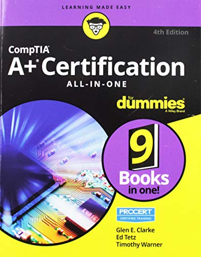 Book Cover CompTIA A+(r) Certification All-in-One For Dummies(r) (For Dummies (Computer/tech))
