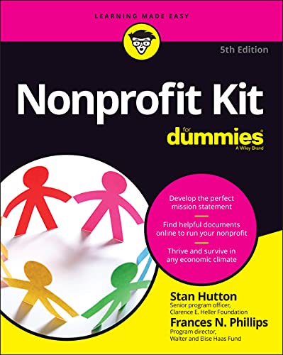 Book Cover Nonprofit Kit Fd 5e (For Dummies)
