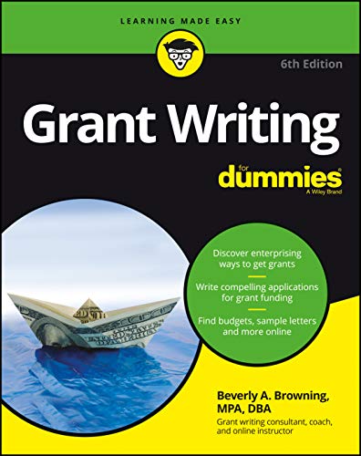 Book Cover Grant Writing For Dummies