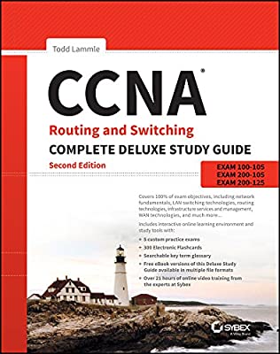 Book Cover CCNA Routing and Switching Complete Deluxe Study Guide: Exam 100-105, Exam 200-105, Exam 200-125