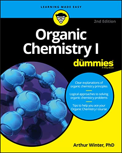 Book Cover Organic Chemistry I For Dummies (For Dummies (Math & Science))
