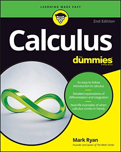 Book Cover Calculus For Dummies (For Dummies (Math & Science))