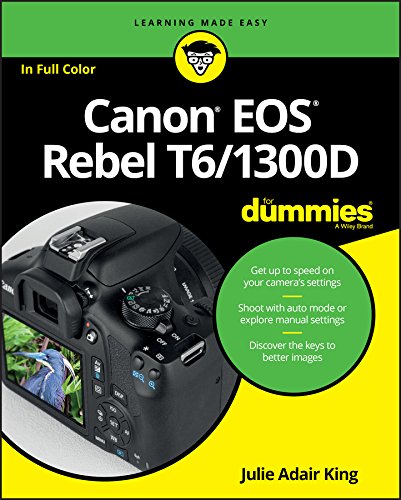 Book Cover Canon EOS Rebel T6/1300D For Dummies (For Dummies (Lifestyle))