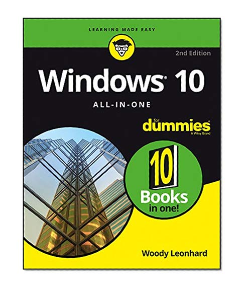 Book Cover Windows 10 All-In-One For Dummies