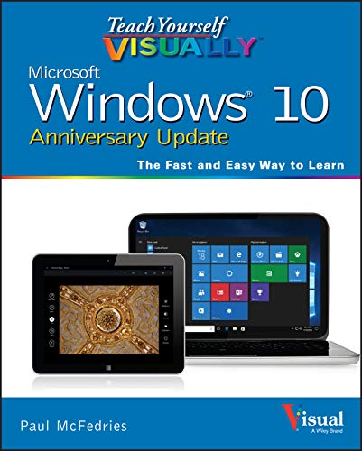 Book Cover Teach Yourself VISUALLY Windows 10 Anniversary Update
