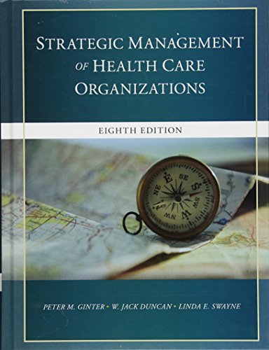Book Cover The Strategic Management of Health Care Organizations