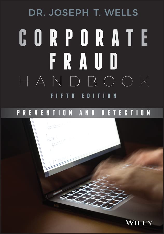 Book Cover Corporate Fraud Handbook: Prevention and Detection