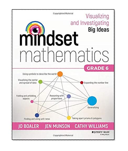 Book Cover Mindset Mathematics: Visualizing and Investigating Big Ideas, Grade 6