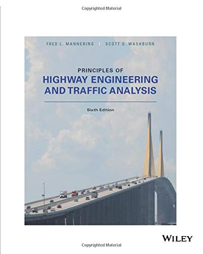 Book Cover Principles of Highway Engineering and Traffic Analysis Sixth Edition