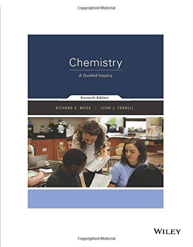 Book Cover Chemistry: A Guided Inquiry, 7th Edition