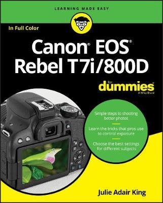 Book Cover Canon EOS Rebel T7i/800D For Dummies (For Dummies (Computer/Tech))