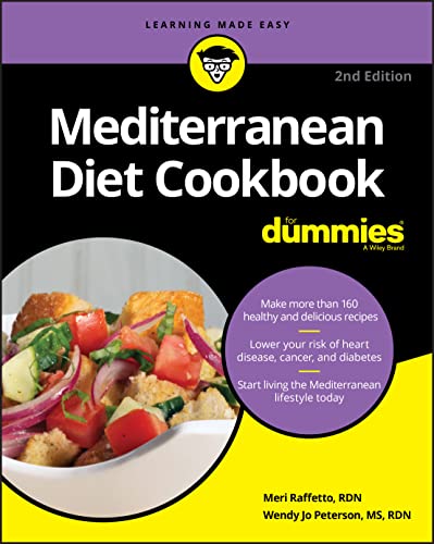 Book Cover Mediterranean Diet Cookbook For Dummies