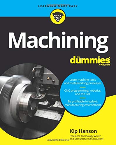 Book Cover Machining For Dummies (For Dummies (Computer/Tech))