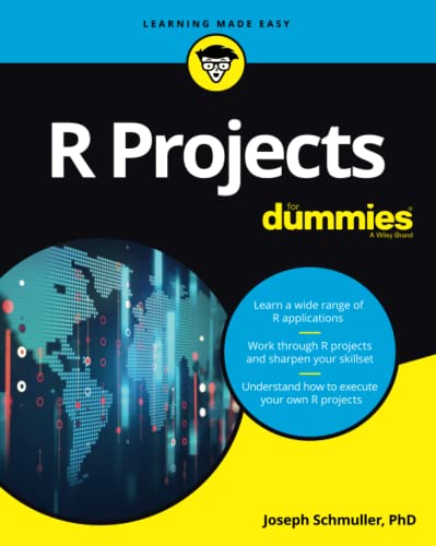Book Cover R Projects For Dummies