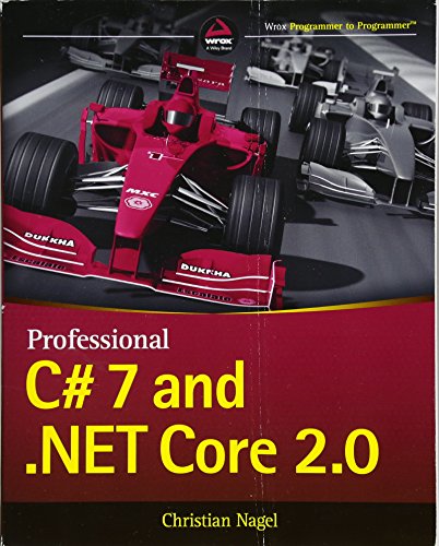 Book Cover Professional C# 7 and .NET Core 2.0