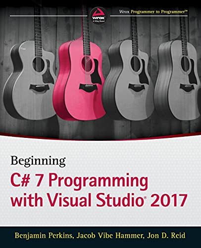 Book Cover Beginning C# 7 Programming with Visual Studio 2017