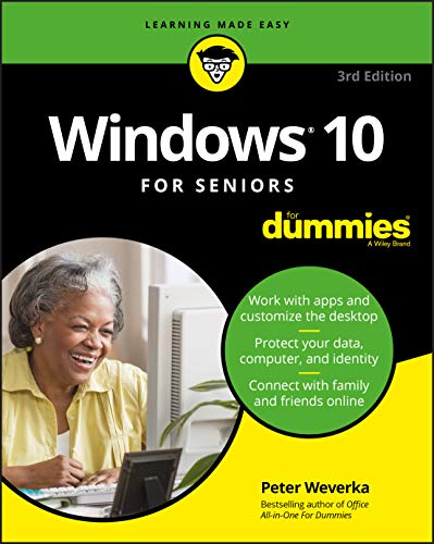 Book Cover Windows 10 For Seniors For Dummies
