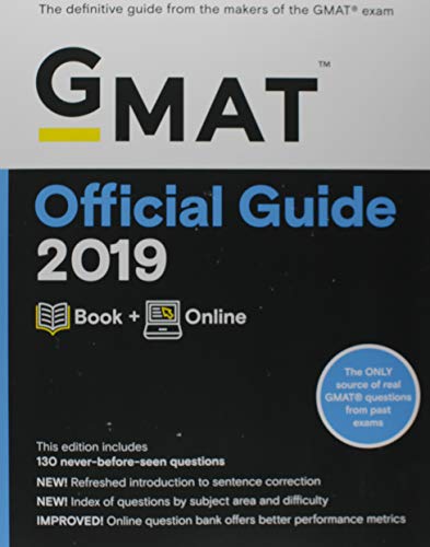 Book Cover GMAT Official Guide 2019: Book + Online