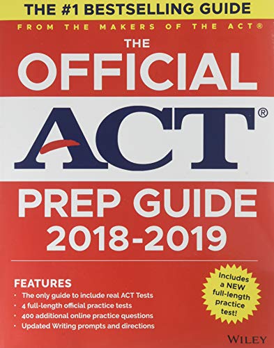 Book Cover The Official ACT Prep Guide, 2018-19 Edition (Book + Bonus Online Content)