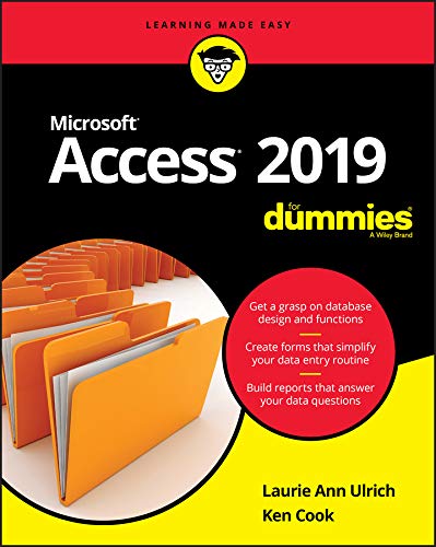 Book Cover Access 2019 For Dummies