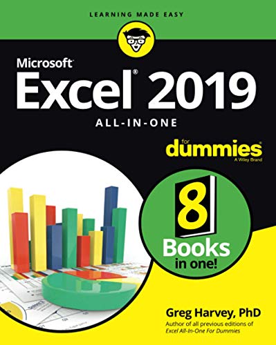 Book Cover Excel 2019 All-in-One For Dummies