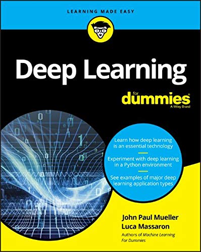 Book Cover Deep Learning For Dummies (For Dummies (Computer/Tech))