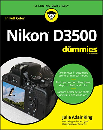 Book Cover Nikon D3500 For Dummies