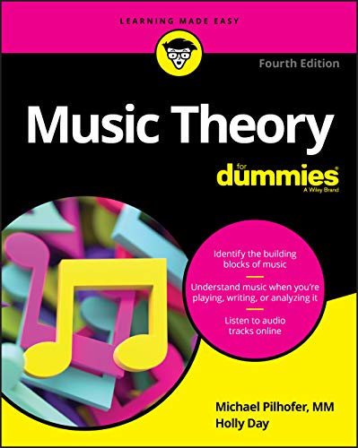 Book Cover Music Theory For Dummies, 4th Edition