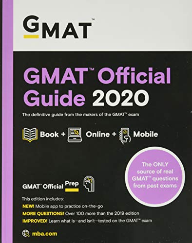 Book Cover GMAT Official Guide 2020: Book + Online Question Bank