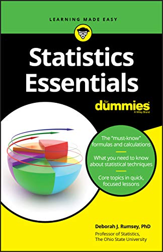 Book Cover Statistics Essentials For Dummies