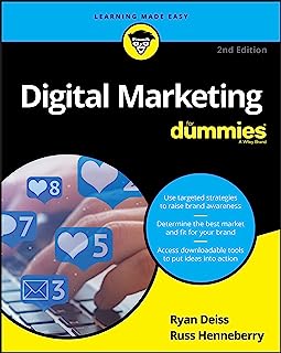 Book Cover Digital Marketing For Dummies